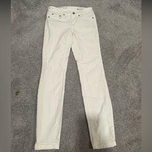 Ginyard Vines White Skinny Jeans